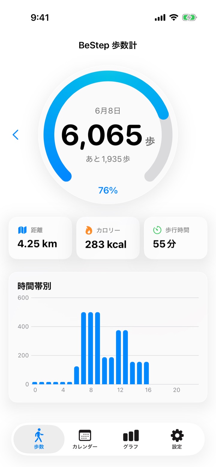 BeStep 歩数計